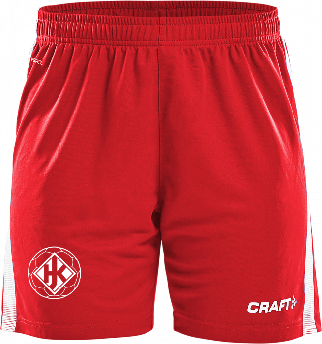 Craft - Jhk Shorts Dame - Rød & hvid