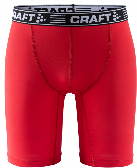 Craft - Pro Control 9" Boxer Tights Youth - Czerwony & czarny