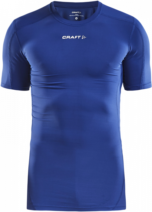 Craft - Kompression T-Shirt Uni - Blå & hvid