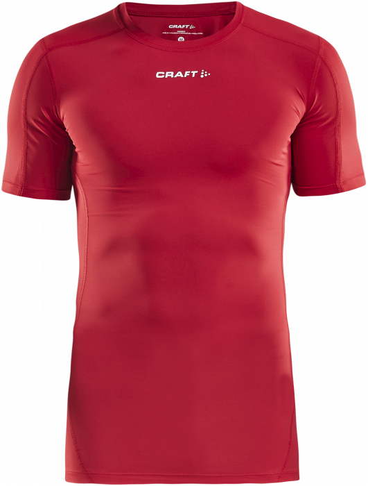 Craft - Kompression T-Shirt Uni - Rød & hvid