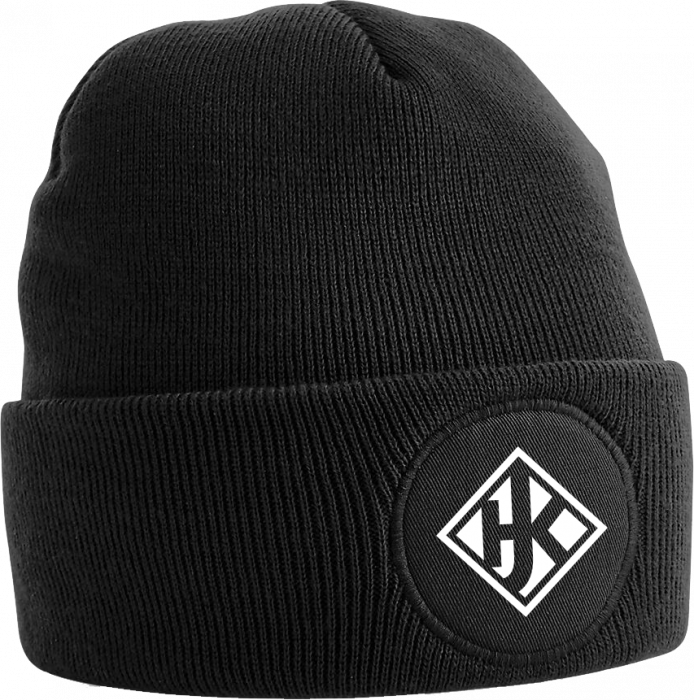 Beechfield - Jersie Hk Cap With Logo - Black